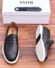 Boss Black Leather Shoes - 2