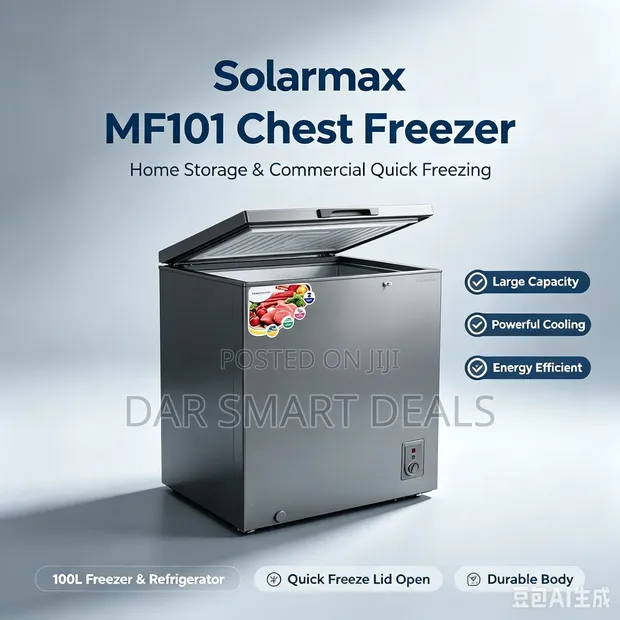 Solarmax Chest Freezer - 100L - 1