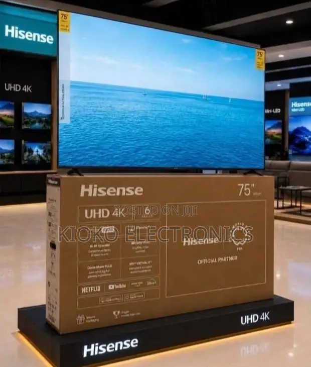 Hisense 75" Smart 4K UHD TV (Model 75A6Q) - 1