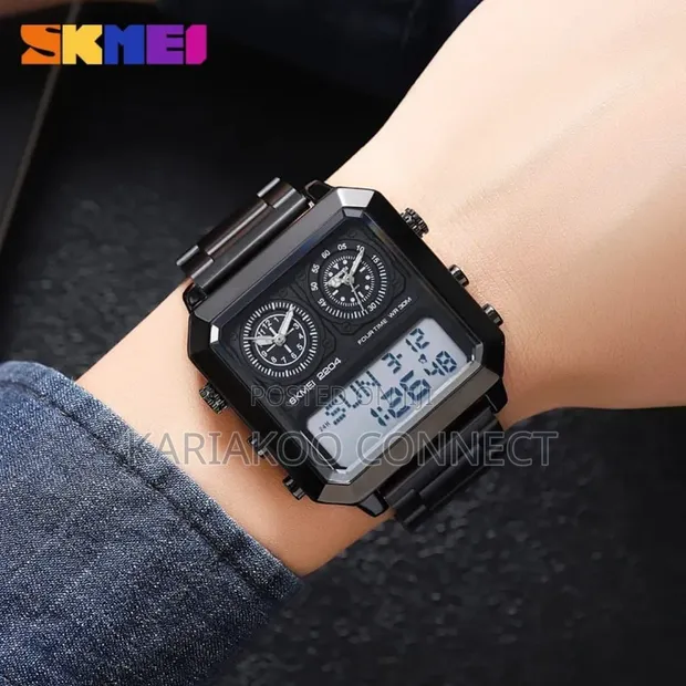 Skmei Elegant Dual Watch - Analog & Digital - 1