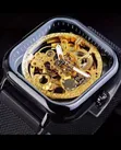 Black Gold Fossil Automatic Watch - 5