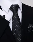Classic Necktie and Accessories Set - 4