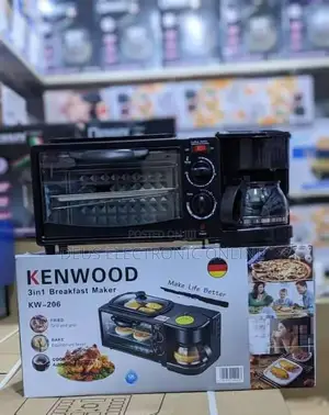 Kidatani cha Kiamsha Kinywa Kenwood 3-in-1 Lita 12