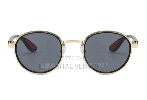 Gold Frame Sunglasses - Classic Aviator - 1