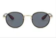 Gold Frame Sunglasses - Classic Aviator - 1