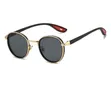 Gold Frame Sunglasses - Classic Aviator - 2