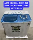 Aero 22kg Twin Tube Washing Machine - 1