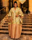 Swirl-Print Kaftan Gown - 2
