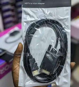 HDMI to VGA Adapter Cable - Converts Laptop/Projector to Old Monitor