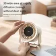 Hoco HX66 Desktop Circulating Fan with LED Display - 2