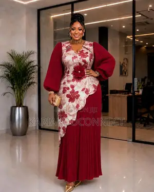 Floral Wrap-Front Asymmetric Maxi Dress