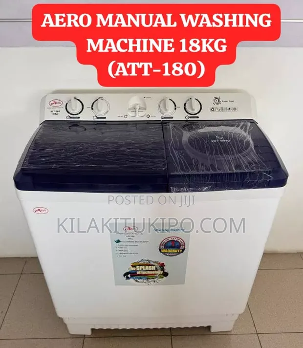 Mashine ya Kufulia ya Aero ya Kilo 18 ATT-180 - 1