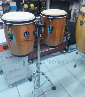 Musical Tumba Conga Drums Set with Stand
