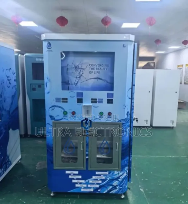 Commercial Double Door Water Vending Machine - 1