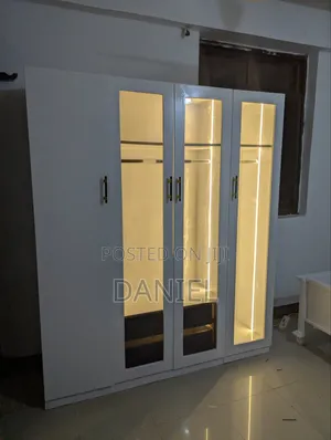 Wood-Mode White Wardrobe
