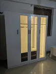 Wood-Mode White Wardrobe - 1