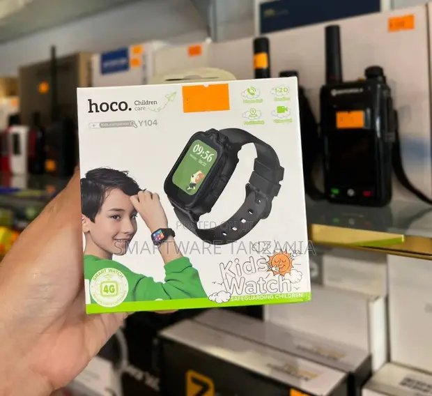 Hoco Y104 Kids Smart Watch yenye 4G, GPS, Simu ya Sauti - 1