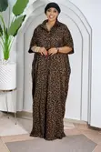 Classic Leopard Button-Front Maxi Dress - 3