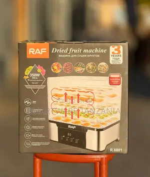 RAF Dried Fruit Machine 350W, 5 Trays, Adjustable Temp