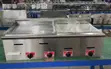 Commercial 2-in-1 Gas Griddle & Double Fryer - 1