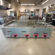 Commercial 2-in-1 Gas Griddle & Double Fryer - 3
