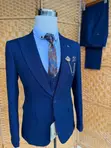 Marco Lorenzo Blue Suit - Brand New - 3