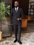 Marco Lorenzo Blue Suit - Brand New - 1