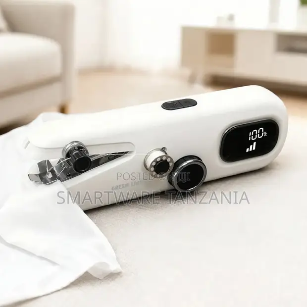 Green Lion Handheld Sewing Machine (2000mAh, Digital Display) - 1