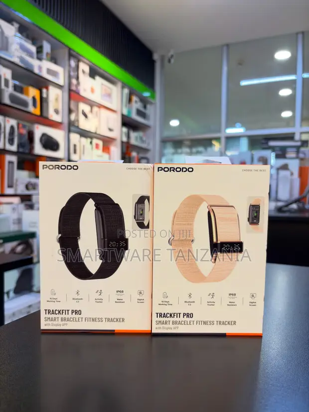 Porodo TrackFit Pro Smart Bracelet Fitness Tracker - 1