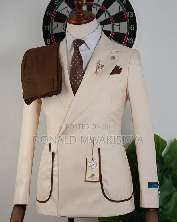 Romaster Double Breasted Suit - 1