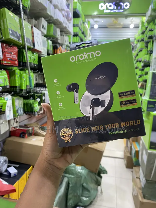 Oraimo Free Pods 4 Earbuds - 1