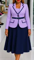 Classic Three-Quarter Dress - 5
