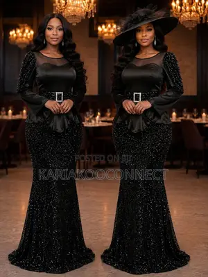 Sparkle Sequin Mermaid Evening Gown
