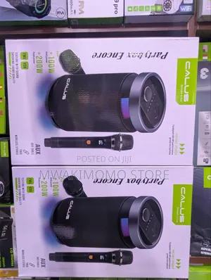 Calus Partybox Encore Portable Speaker with Microphone