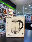 Porodo PYRO T1 Electric Glass Kettle 1500W, 1.8L - 1