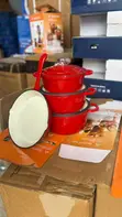 Seti ya Vipande 4 vya Cast Iron Cookware - 4