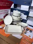 7-Piece Enameled Cast Iron Cookware Set - 1
