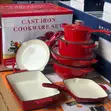 7-Piece Enameled Cast Iron Cookware Set - 2