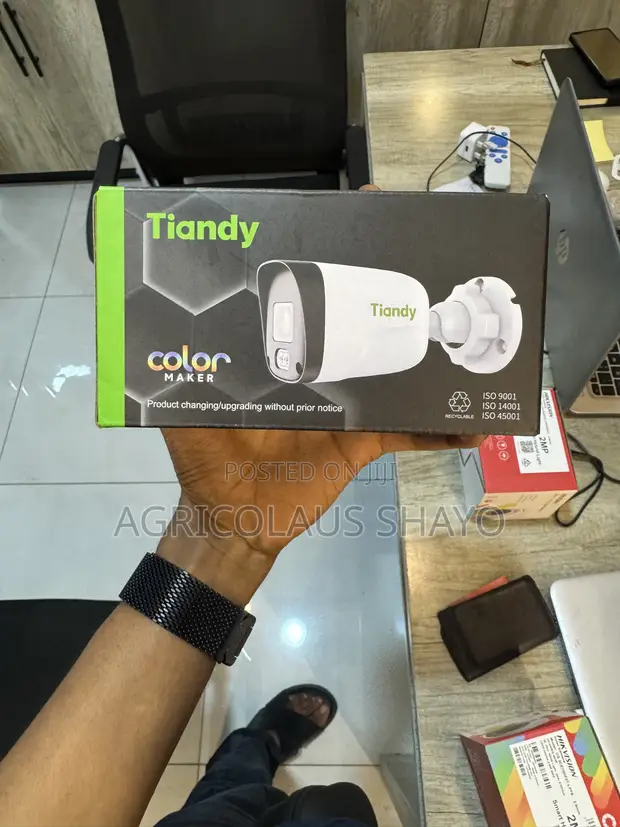 Tiandy Color Maker Outdoor IP Bullet Security Camera - 1