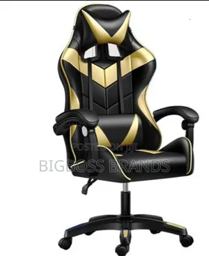 Gaming Chair with Neck, Shoulder, and Lumbar Support