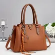 Aoking Women's Geometric Pattern Handbag - 3