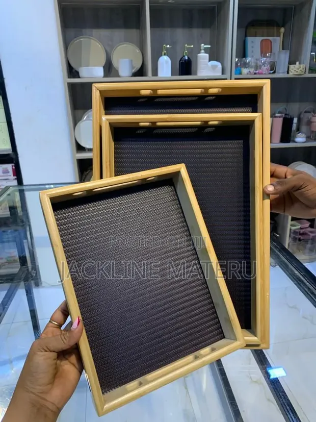 3-Piece Classic Tray Set - 1