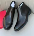 Clarks Men's Black Leather Chelsea Boots - 5