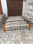 Skyline Furniture Bed Frame 5x6 - Wood & Metal - 2