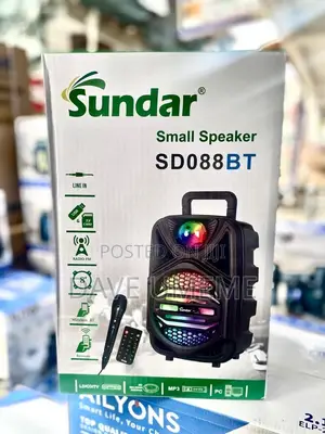 Sundar Rechargeable Speaker with Microphone