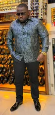 Premium Paisley Silk/Satin Men's Shirts - 2