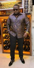 Premium Paisley Silk/Satin Men's Shirts - 3