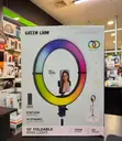 Green Lion 18" Ring Light Inayokunjwa na Kipachiko Simu cha 360° - 1