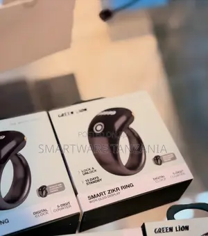 Green Lion Smart Zikr Ring with OLED Display