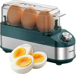 Green Lion Trio Egg Cooker, 210W, 8 Min Cooking